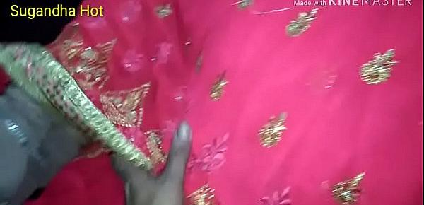  hot indian mature bhabhi first night fucking in red saree